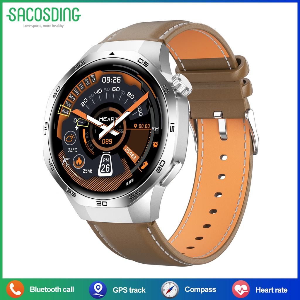 2026 New Watch 5 Global Version GPS Smartwatch Men Women HD AMOLED Display Heart Rate Bluetooth Call Waterproof Sport Smart Watch