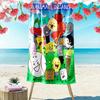 Inanimate-inspired wacky 2D Flat Print Beach Towel, Large Soft Quick Dry Towel for Beach Camping SwimmingXSTJ0915525