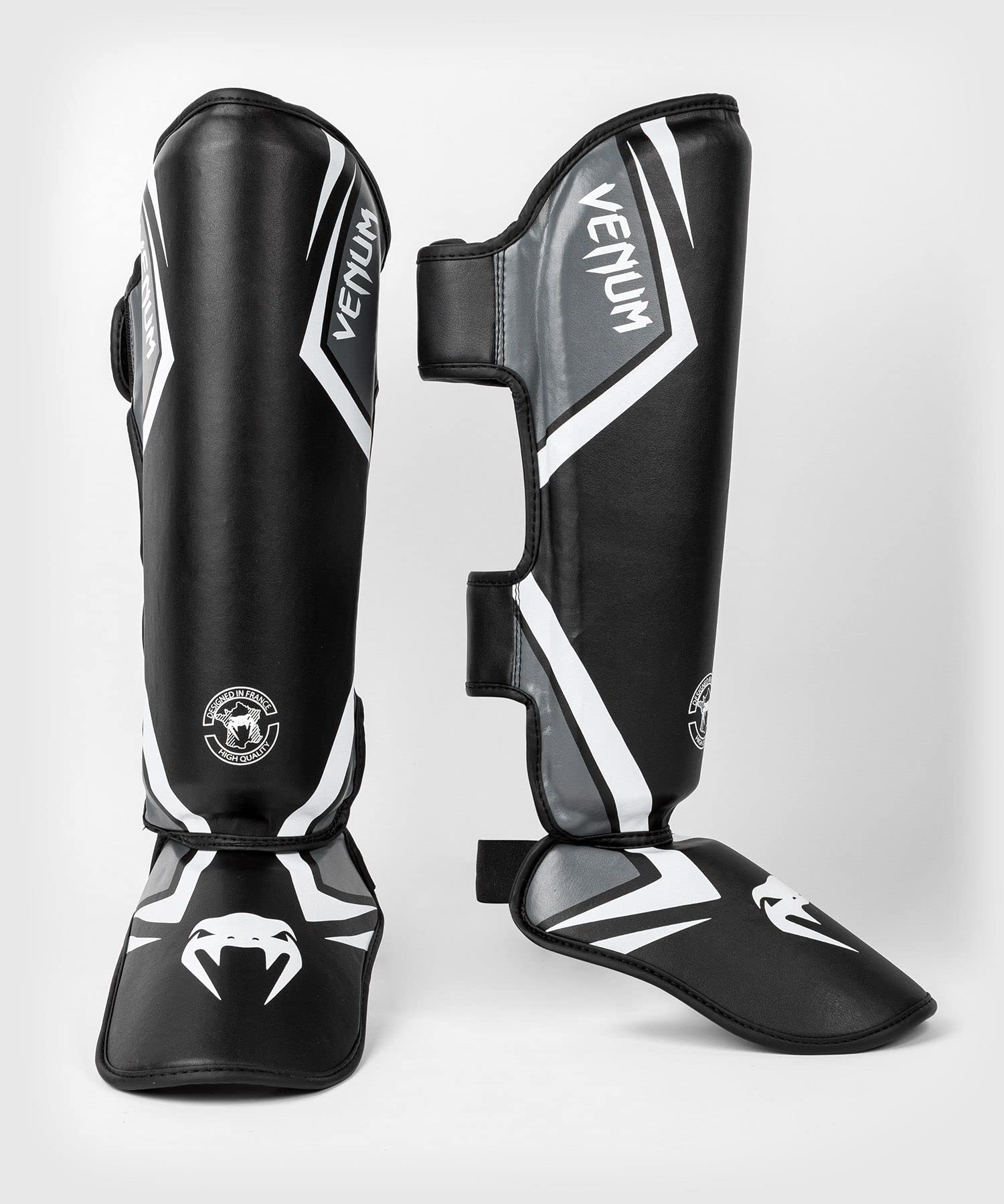 

VENUM Contender Shin Guards in 2.0 Black/Gray/White