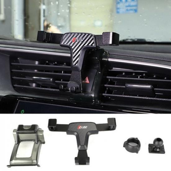 For Honda Civic 2016-21 LHD Car Dashboard Air Vent Outlet Cell Phone Holder Trim