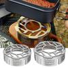 Camping Stove Windshield Grill Wind Screen Ring For Camp Stable Stainless Steel Picnic Cooker Stove Wind Screen For Camping