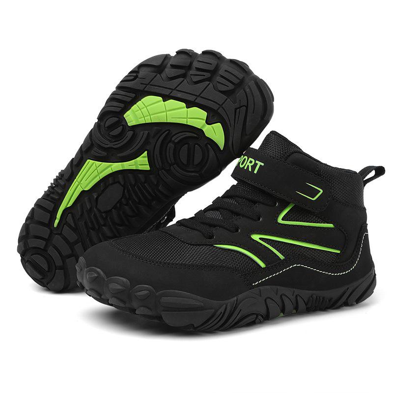 Kids' Five-Finger Mid-Top Hiking & Running Shoes