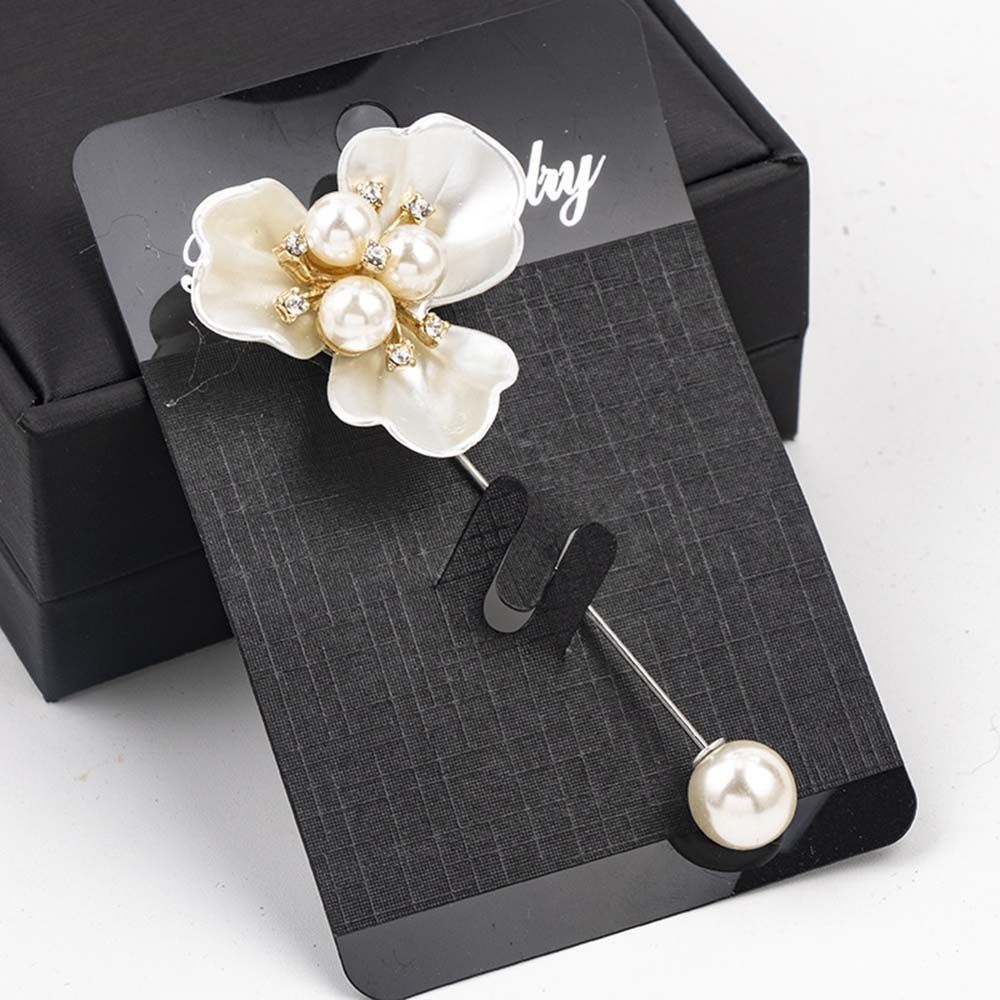 Gifts For Women Fashion Sweater Shirt Shawl Corsage Jewelry Accessories Long Needle Pins Brooches