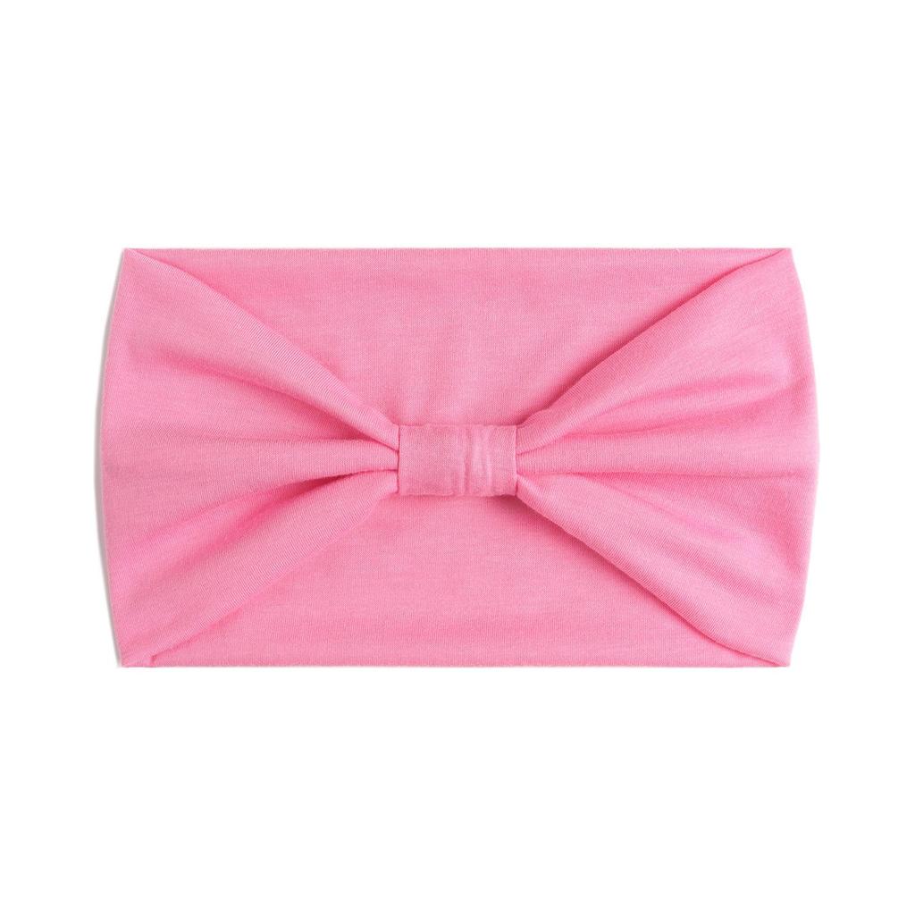 Stretchy Solid Color Sports Headband - Sweat-Absorbing Yoga & Running Hairband