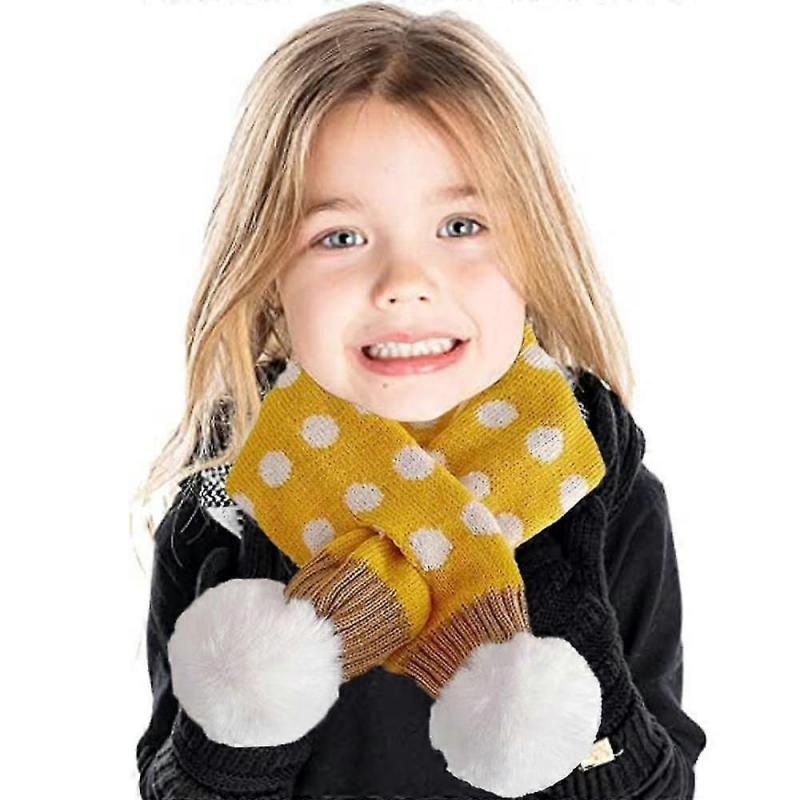 Kids Scarf Fashion Toddler Soft Warm Scarves Ne Warmer W For Girls Womens