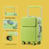 OKD Aluminum Frame Front-Opening Hardside Luggage