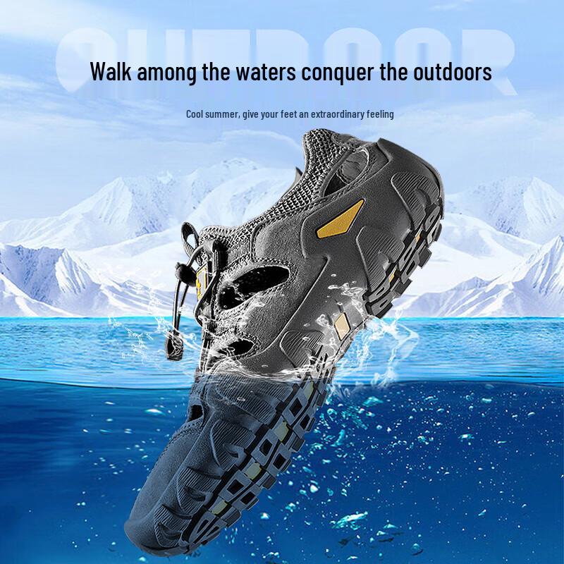 Jeep Men's Outdoor Breathable Beach Sandals
