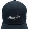Champion Cap Unisex Deep Fit Large Size Cotton 100 Percent UV Protection Navy cm 58-60