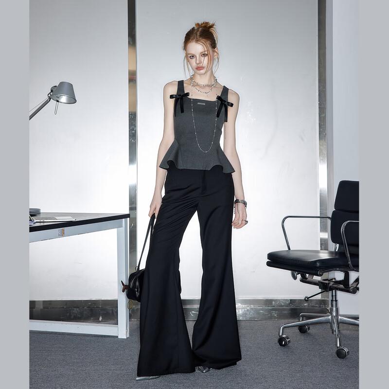 UNIFREE Slim Fit Flared Trousers