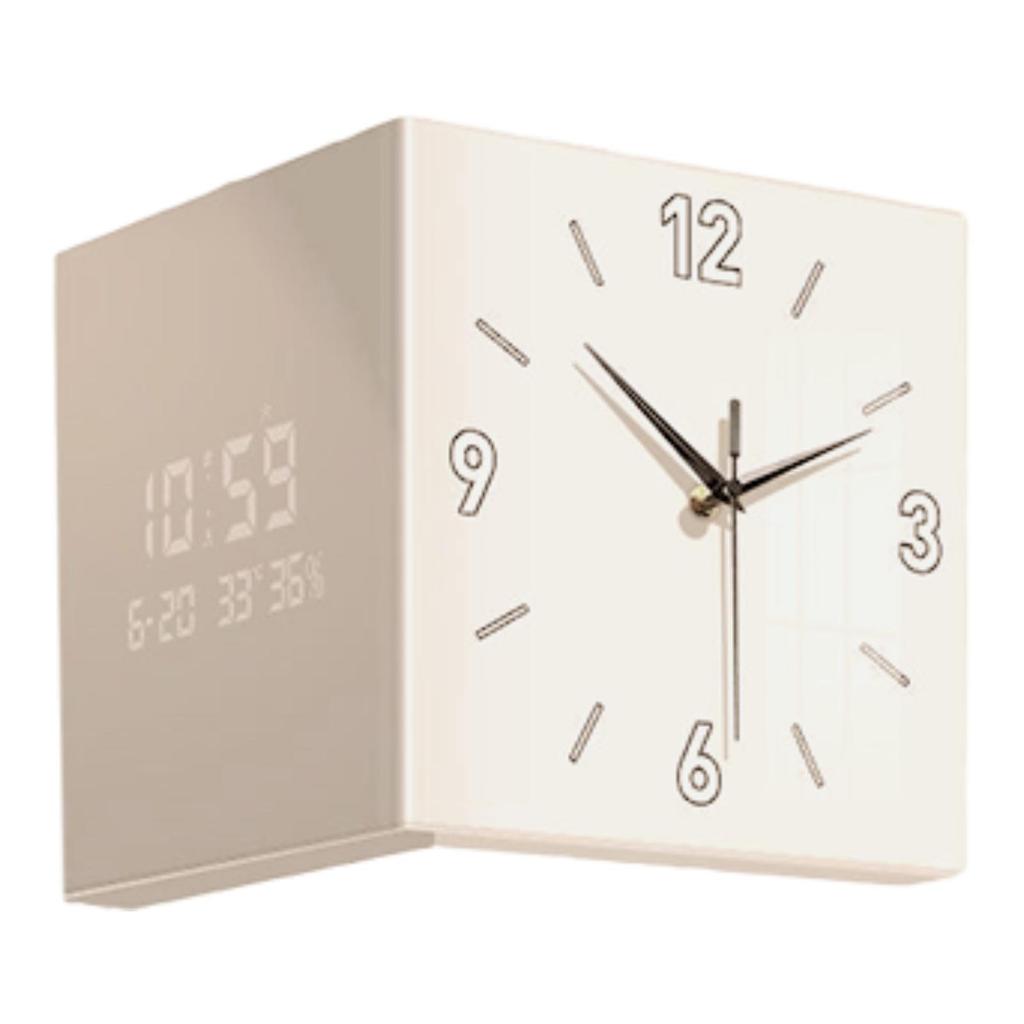 Double Sided Modern Wall Clock Wall Clock Versatile Easy to Read Ornament for