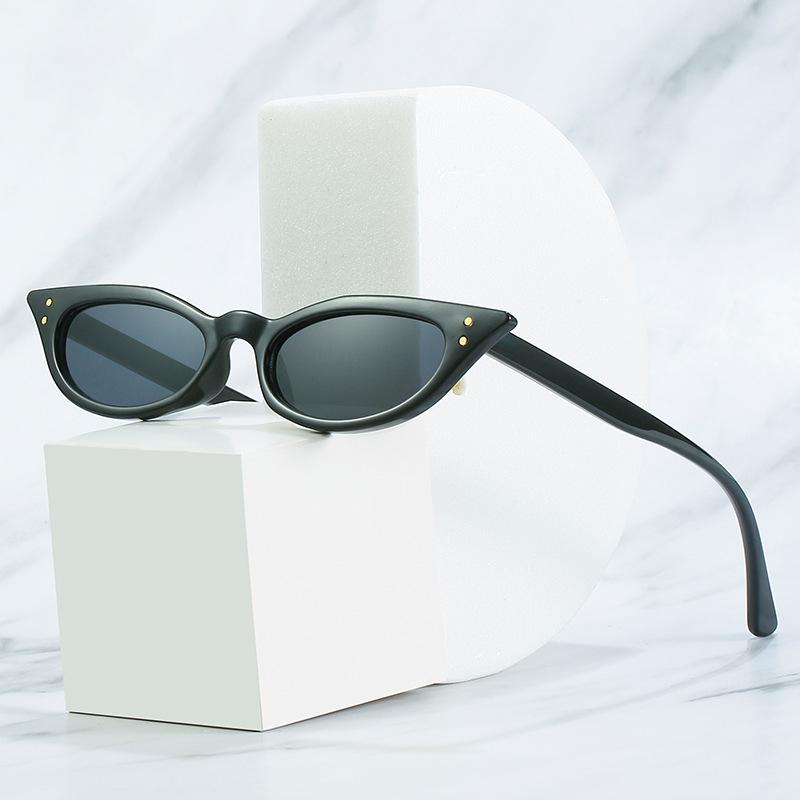 Spring New Sunglasses European And American Personality Cat Eye Internet Celebrities Same Glasses Fashion Small Frame Sunglasses Women