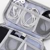 11*19cm Portable Storage Bag Cable Earphone USB Power Bank Pens Toiletries Accessories Waterproof Travel Organizer Case