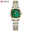 CURREN 9111 Women's Waterproof Steel Band Quartz Fashion Casual Wristwatch