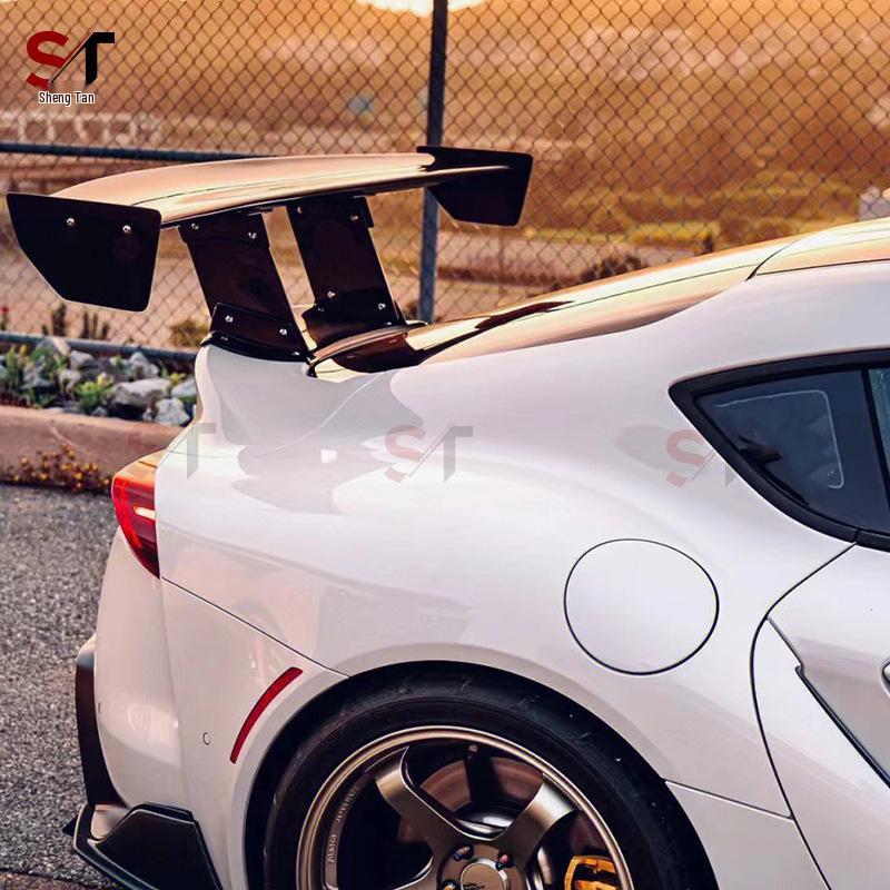 Toyota Supra A90/A91 VRS Style Carbon Fiber Rear Spoiler & Bull Demon King Diffuser