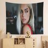 Singer AAddison Rae Printed Large Wall Tapestry Hanging Tarot Hippie Wall Rugs Dorm Art Home Decor