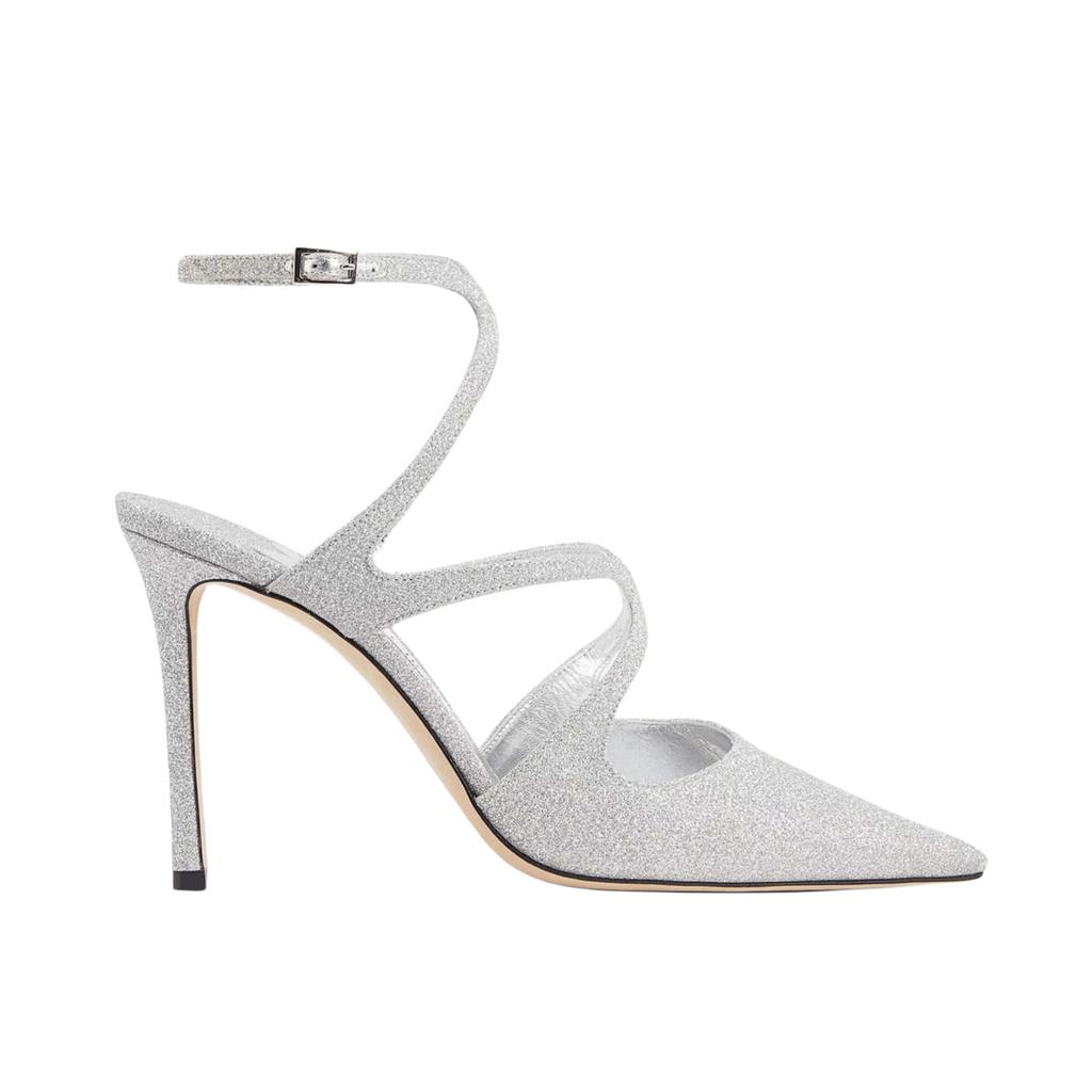 Fashion Summer Cross Cut Hollow Out Satin Sandals Women Gold Silver Pointed Sexy 10.5cm High Heels Brand Fashion Woman Shoes Size34-45