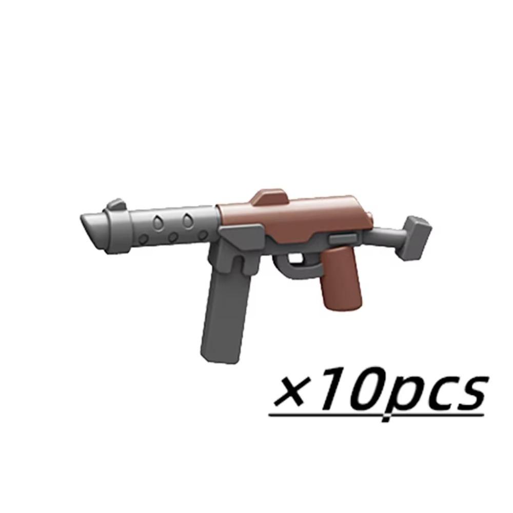 Military Building Blocks Solider Figure US Soviet Two-color 98K Gun Bobosha Anti-Tank Weapons Army Accessories MOC Toys Kid J010