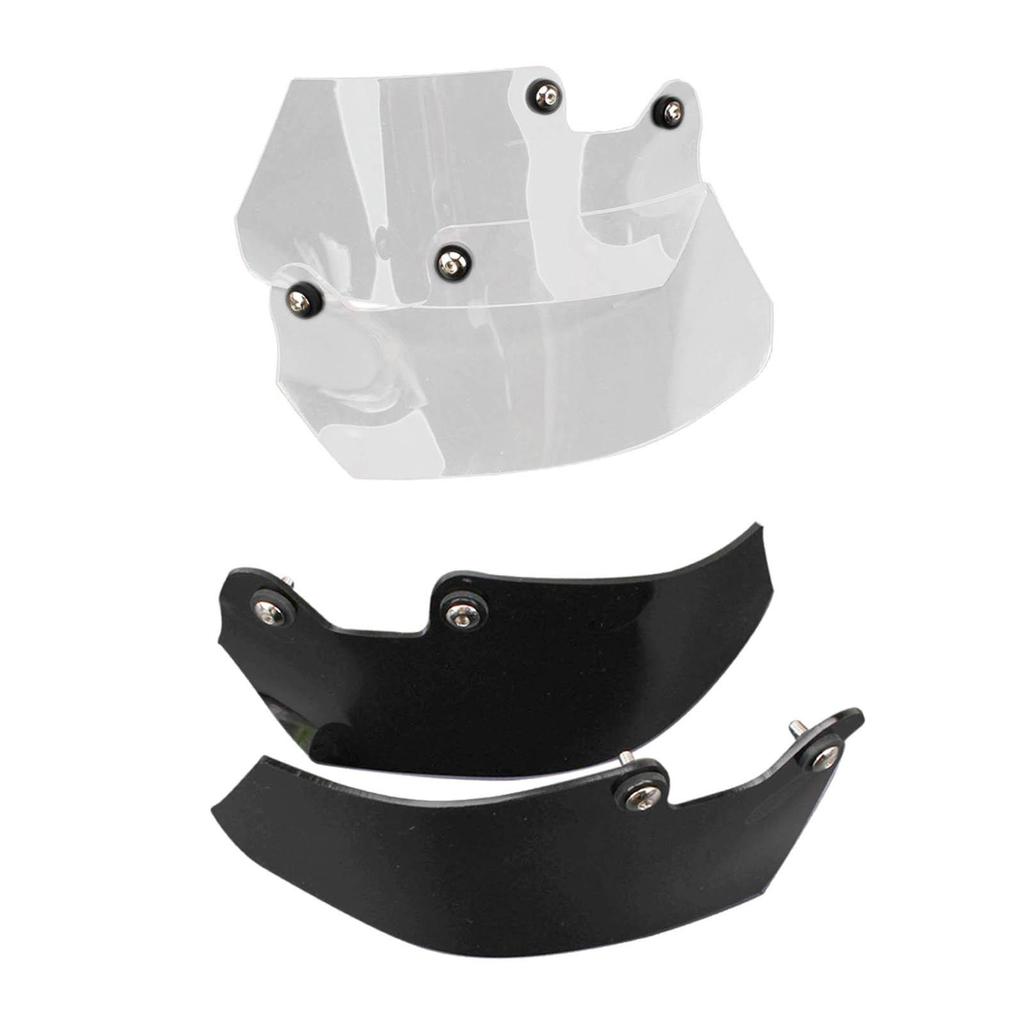 Motorcycle Wind WindScreen Side Panels for Adventure 04-12 , Black