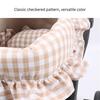 Pet Strollers Pad with Pillow for Pushchair Use Strong Polyester Fabric Thicken Cushion for Small Animal Outdoor Use