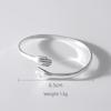 Modisches offenes Armreif: Umarmung der Liebe Partner Schmuck
