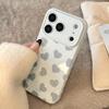 Creative Blue Heart Phone Case for iPhone 17 and iPhone 17 Pro Max