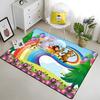 Cute Jungle Animal Carpet Area Rugs Anti-slip Doormat 3D Print Cartoon Animals Carpet for Living Room Bedroom Decor Child Gifts
