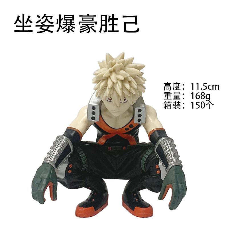Anime Figure My Hero Academia Midoriya Izuku Bakugou Katsuki Asui Tsuyu Todoroki Shoto Collectible Toy Decor Model Gift