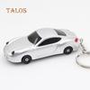 Car Model Pendant LED Light Sound Horn Key Chain Keychain Ring Bag Phone Decor Suspension Trinket