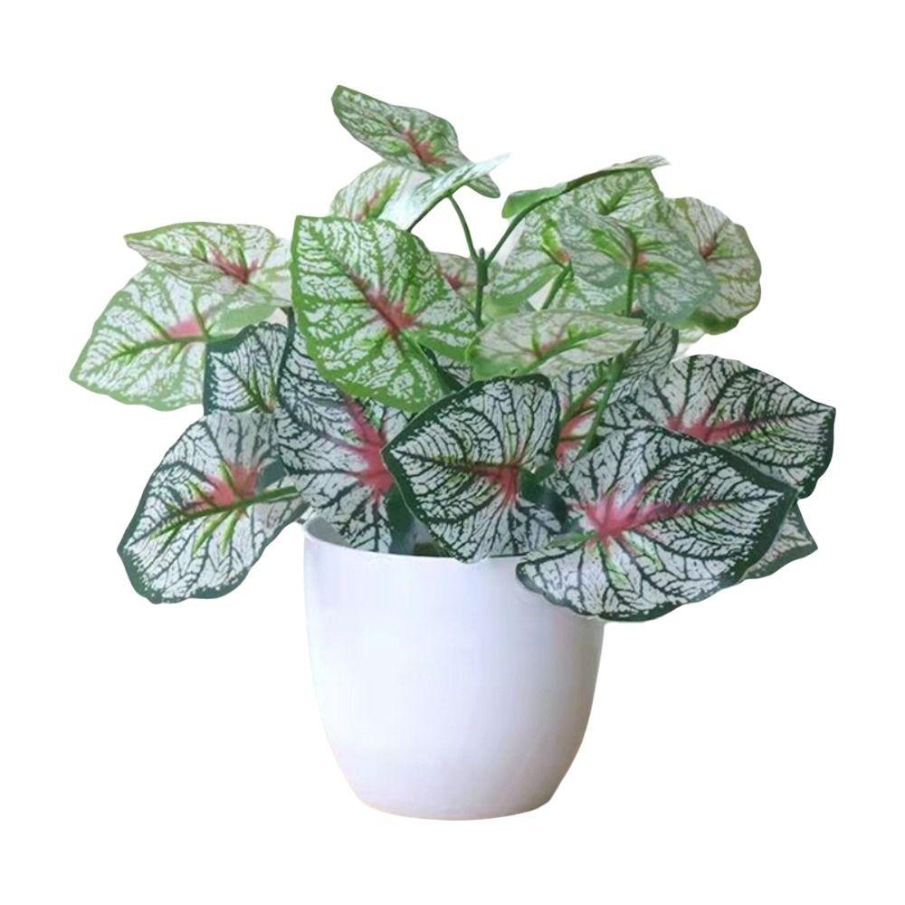 False Plants Artificial Flower Bonsai Simulated Tree Pot Plants Potted Ornaments Home Garden Decor