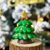 Christmas Theme Resin Micro Landscapes Xmas DIY Christmas Micro Landscapes Cute Santa Claus Snowman Christmas Gift Blind Boxes