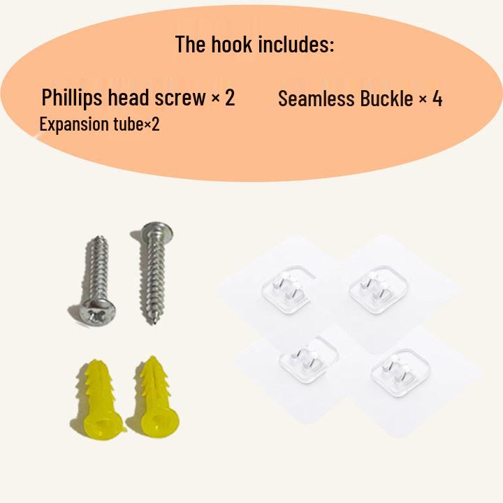 Seamless Iron Art Wall Hook for Clothes and Hats - Home and Wardrobe Decoration