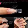 Hot 60/240/300 Pcs Sandwich Nail Forms 15 Size Oval Extension Dual Form No Paper Forms Needed For Easy Nail Extensions