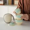 Gradient Ceramic Travel Tea Set
