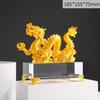 Customized Dragon Shaped Crystal Trophy Annual Meeting Awards Excellent Employee Souvenirs Home Decor Crafts Lettering Medal 1Pc