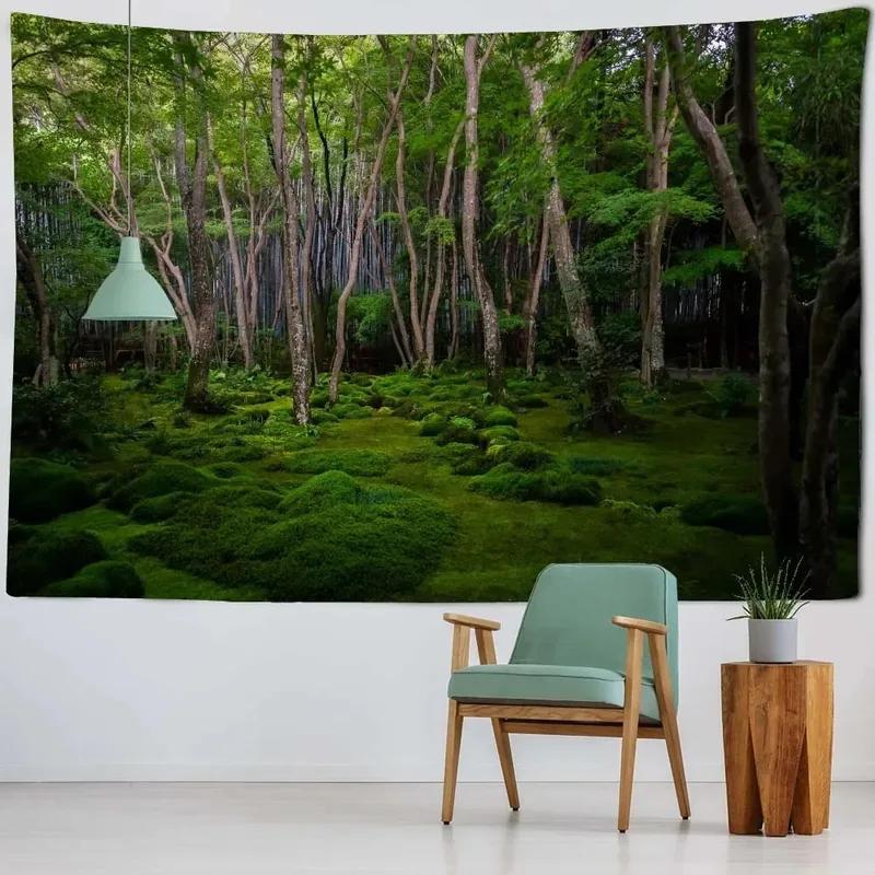 Forest Waterfall Decorative Tapestry Office Living Room Decor Home Wall Tapestry