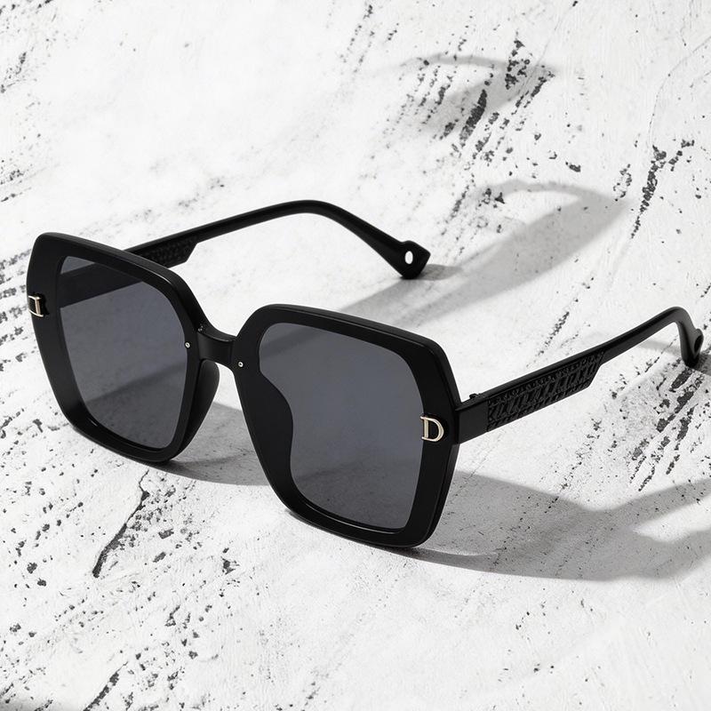 Fashion new sunglasses, big frame and thin, trendy and cool sunglasses, driving travel sunscreen, sunglasses for women