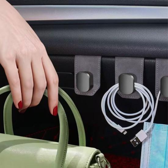 Car Back Seat Glove Box Hook For Purse Bag Hanger Hat Holder Storage Accessories