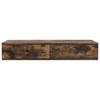 Bed Drawers Smoked Oak 90 x 36.5 x 16.5 cm