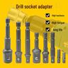 Hexagonal To Square Head Drill Adapter Rod Set - Large, Medium, Small Fly Conversion