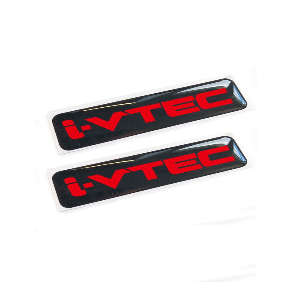 

5pcs i-VTEC DOHC Stickers Emblem for Honda Acura ivtec stickers 3D Gel Decal Stickers Badges червоний
