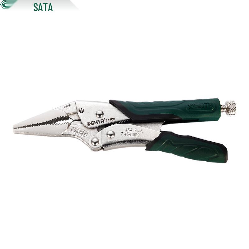 SATA 71306 9-inch Pointed Nose Quick Release Locking Pliers 9 inch