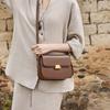 Mrs. Qiao Bag 2025 New Summer Single Shoulder Bag Underarm Crossbody Tofu Bag High-End Niche Genuine Leather Women's Bag