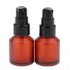 2 Amber Bottles Reusable