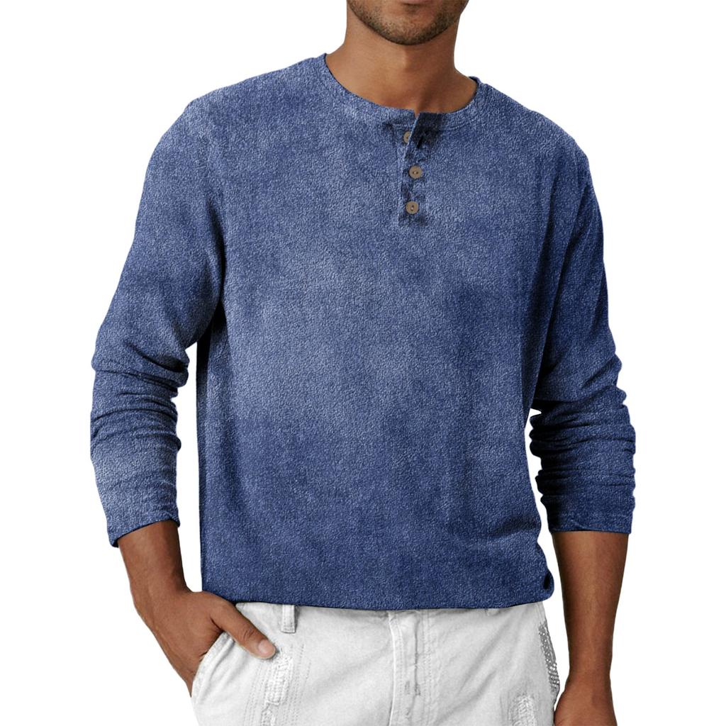 Herre Løs Casual Langermet Revers Glidelås Hettegenser