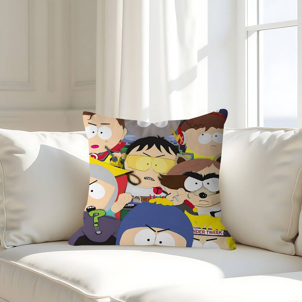 Cartoon-South ParkS Pillow Case Removable Washable Cushion Cover – All-Season Soft Linen