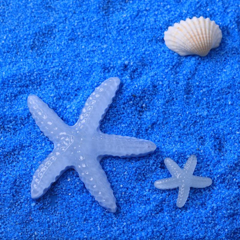 Luminous Starfish Resin Jewelry Accessories - DIY Handmade Materials