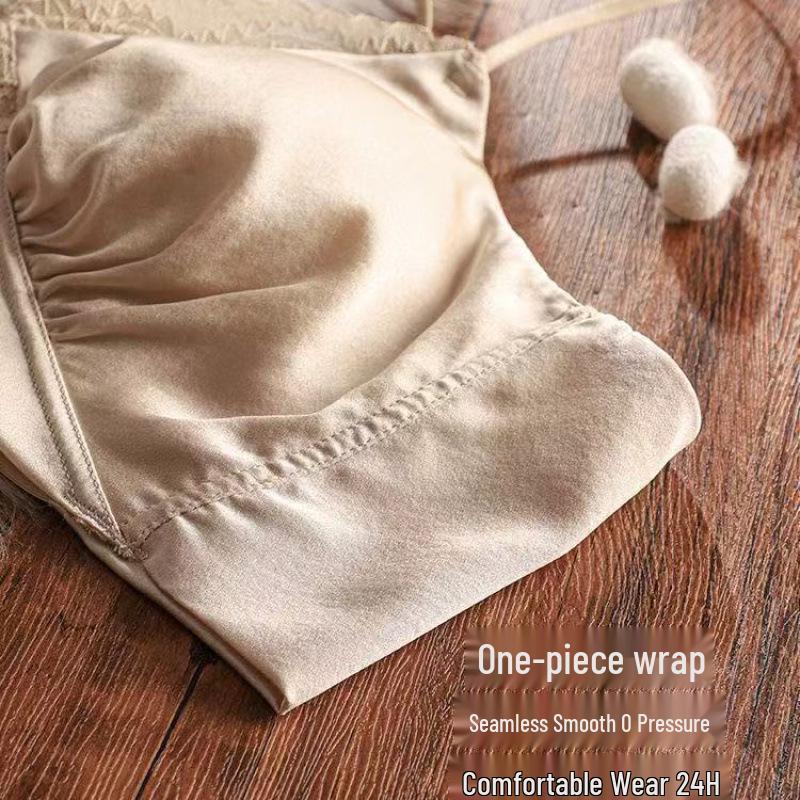 Lace Back Minimizing Camisole Bra - Wireless, Supportive Lingerie for Women