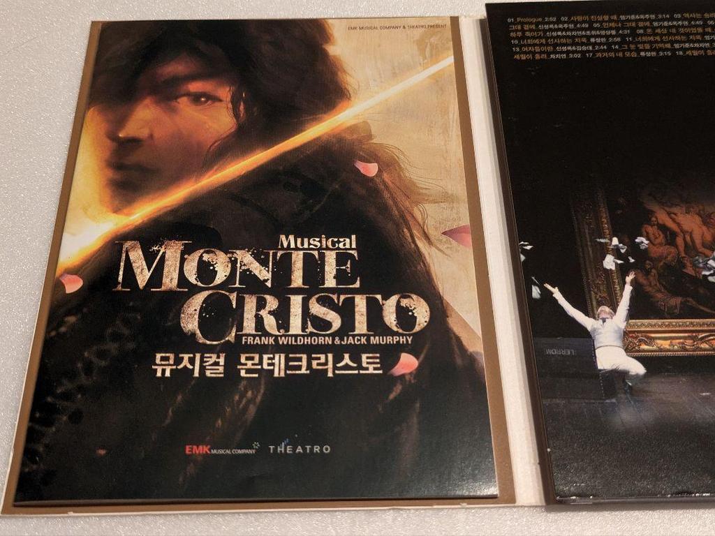 [USED] Korean Musical Monte Cristo OST [2010 Korean Cast Edition]