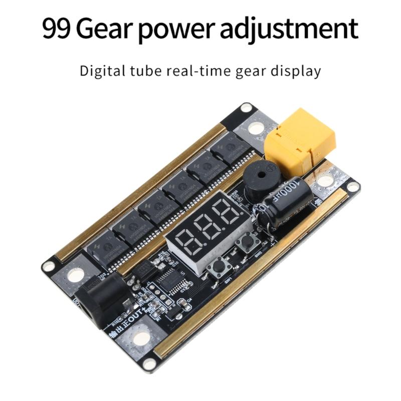 Portable Spot Welder Set, DIY Battery Storage Spot Welding Machine 12V Welder Solder Circuit Board Battery Storage