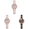 Fashion Year Of The Snake Alloy Ceramic Quartz Watch With Steel Band For Women